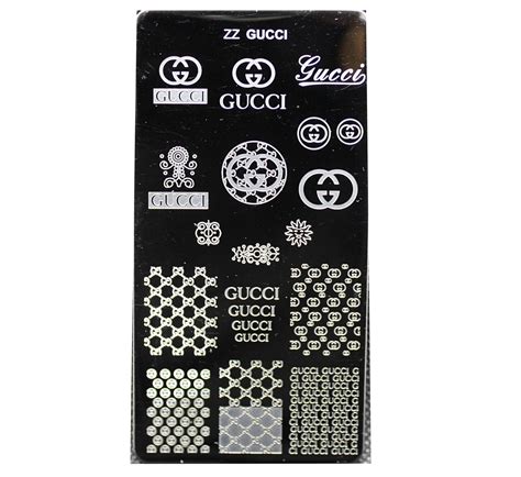 Gucci Nail Stamping Plates 